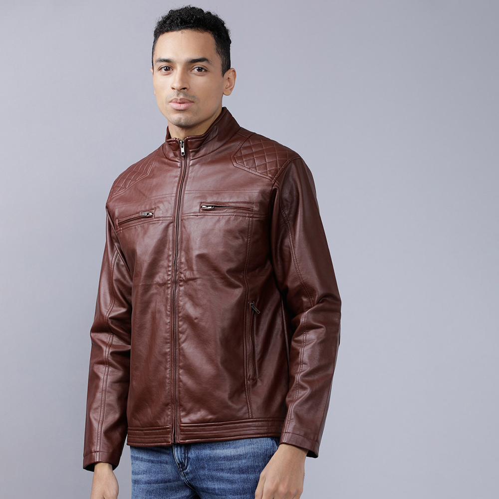 Alaska Men leather Jacket