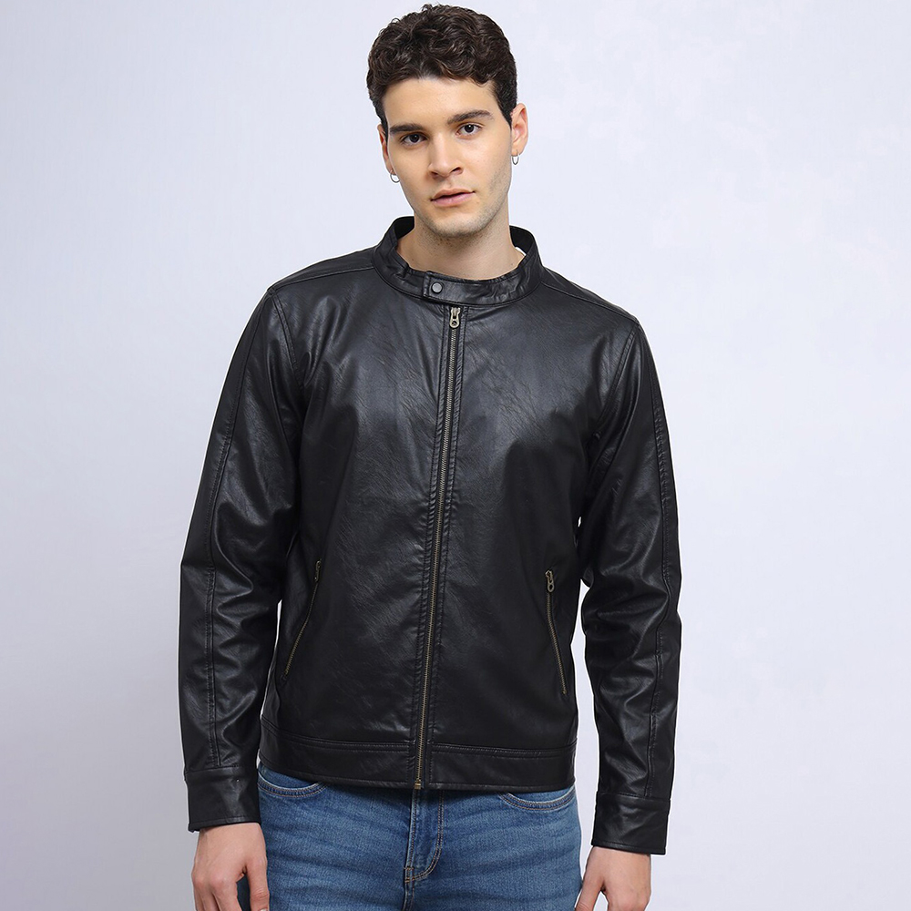 Union Men leather Jacket