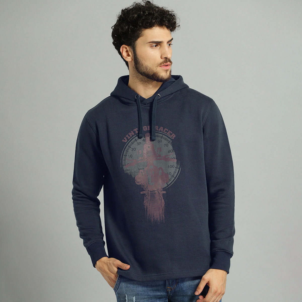 Cord Men Hoodie