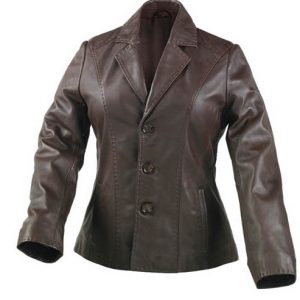 Women Zoom Leather Jacket